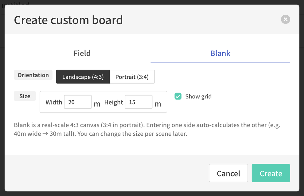 "Blank" tab