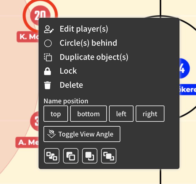 Context menu