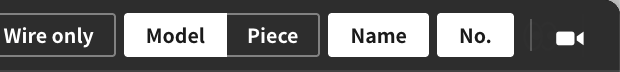 3D view display settings
